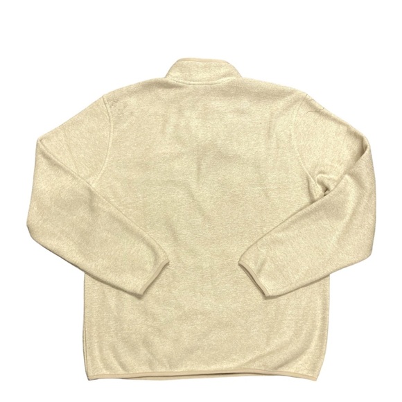 Men’s Eddie Bauer, tan color  long sleeve sweatshirt, size 2 XL pockets nwt - Picture 2 of 6